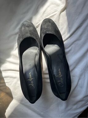 Cole Haan Black Suede Women's Heels